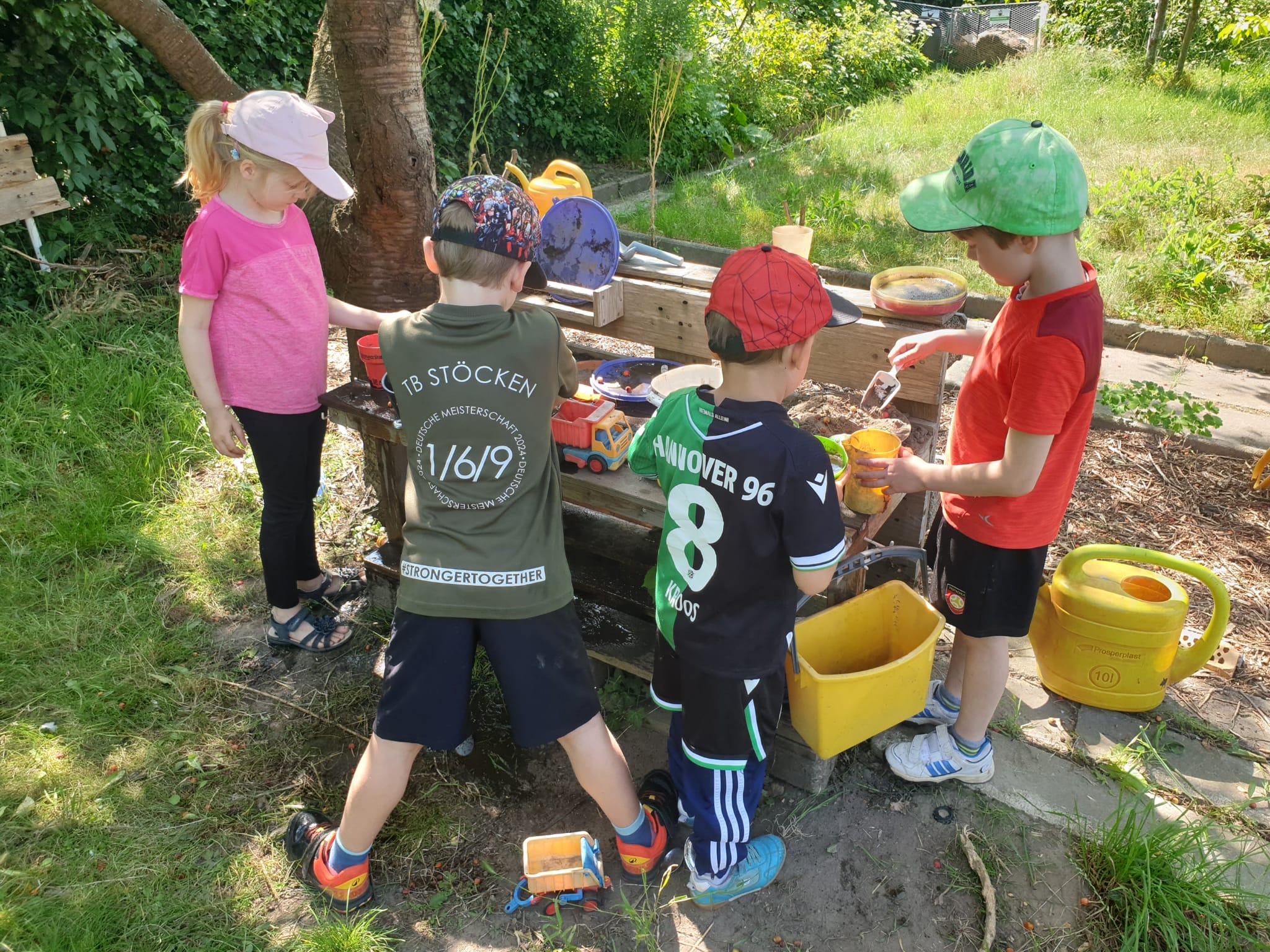 Eine Freispielbaustelle entsteht